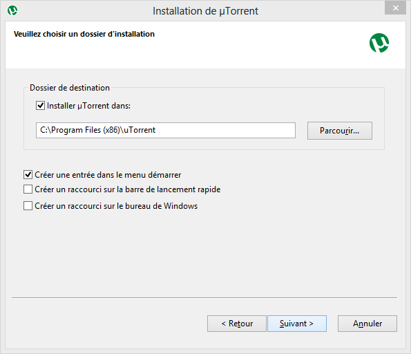 installation-utorrent-dossier-raccourcis