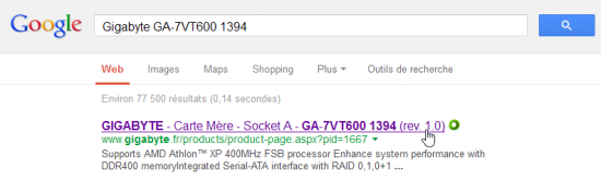 recherche-google-fabricant-marque-modele-carte-mere