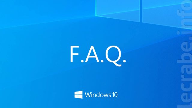 FAQ de Windows 10 : tout savoir sur Windows&nbsp;10
