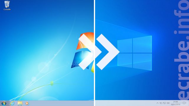 Mettre à jour Windows 7 ou 8.1 vers Windows 10