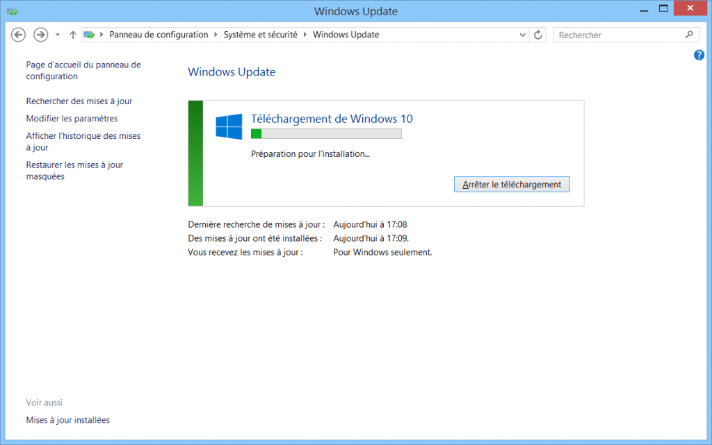 resoudre-echec-erreur-probleme-mise-a-jour-windows-10-sur-windows-update-preparation-installation-windows10