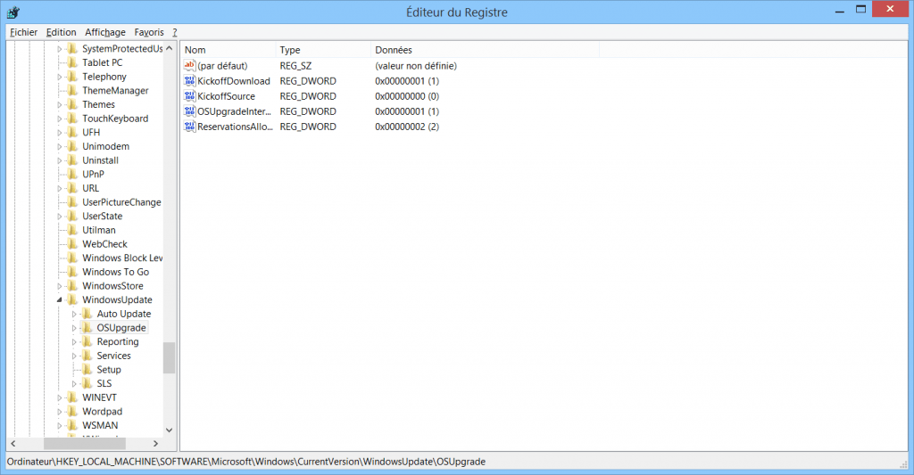 resoudre-echec-erreur-probleme-mise-a-jour-windows-10-sur-windows-update-registre-osupdate