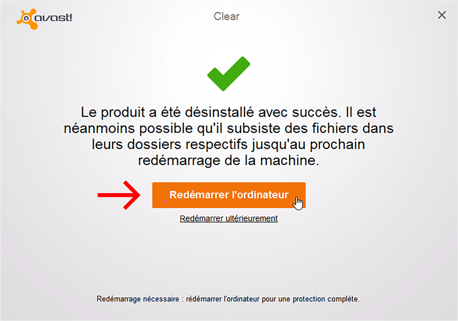 comment-desinstaller-avast-definitivement-sous-windows-supprimer-avast-redemarrage