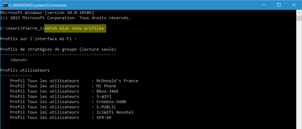 comment-retrouver-mot-de-passe-cle-wifi-perdue-oubliee-sous-windows-cmd-netsh-wlan-show-profiles