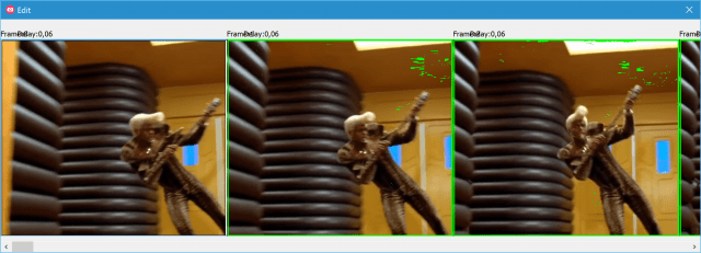 Edition d'un GIF dans Gifcam
