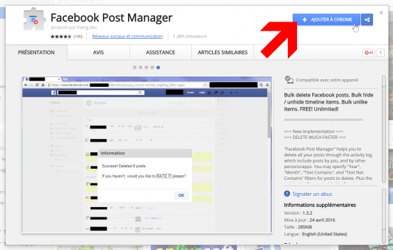 supprimer-publications-commentaires-messages-photos-mur-facebook-ajouter-facebook-post-manager