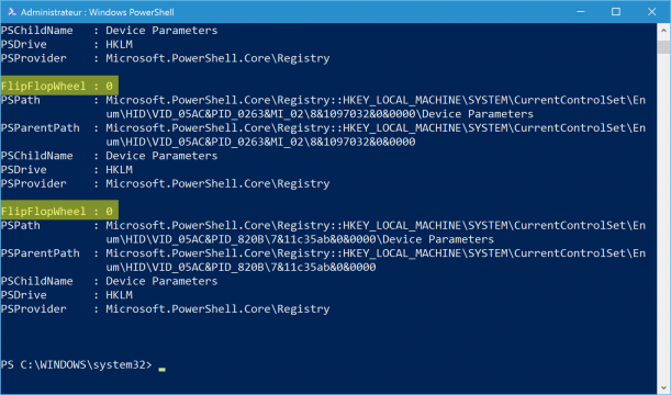 inverser-scroll-sens-de-defilement-de-souris-powershell-voir-parametres-registre-flipflopwheel