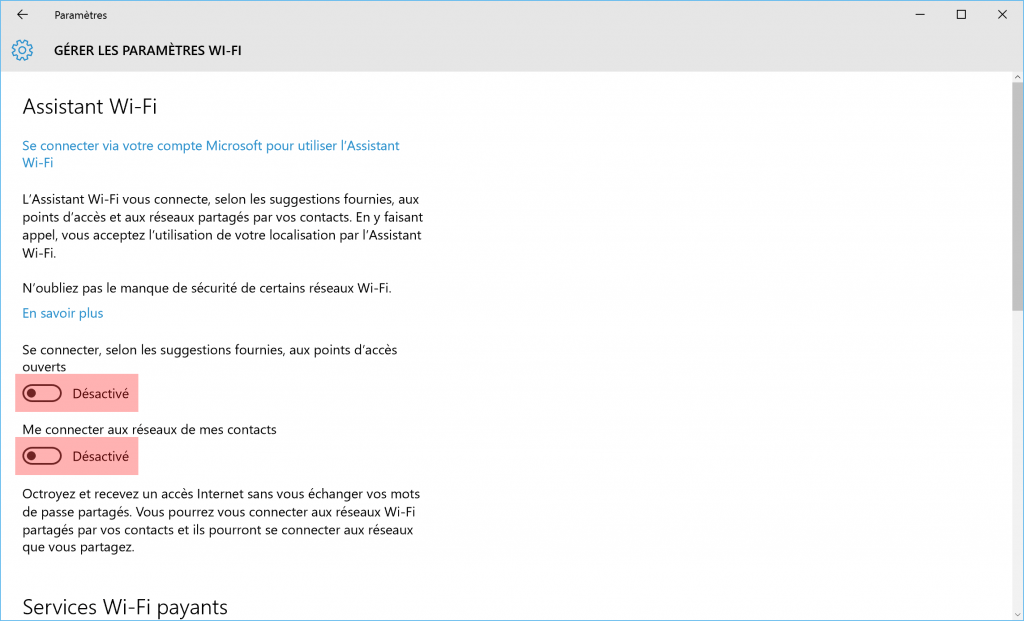 vie-privee-supprimer-mouchards-telemetrie-confidentialite-windows-10-assistante-wifi