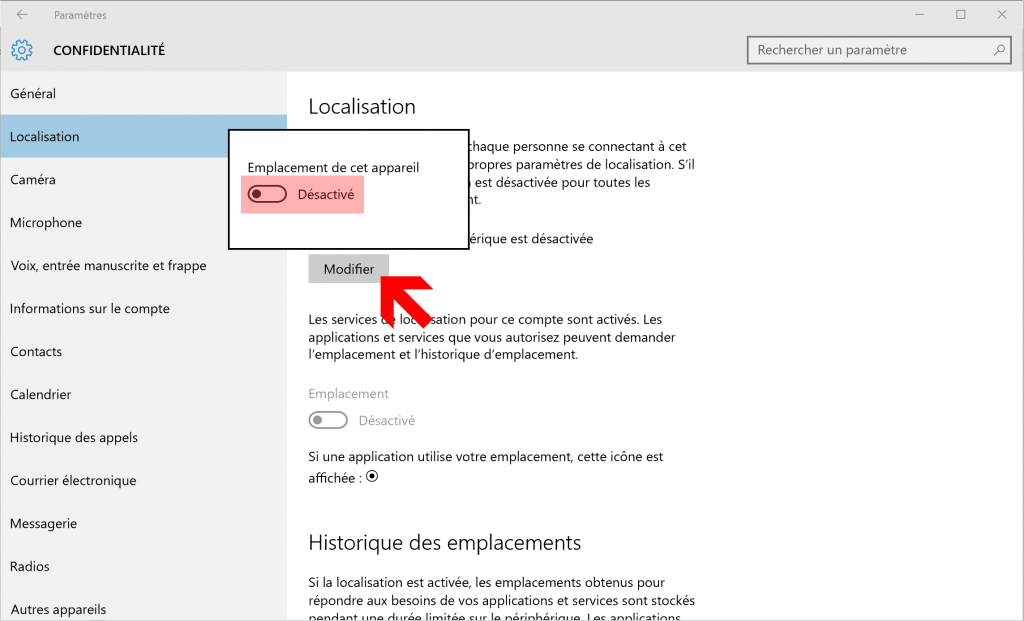 vie-privee-supprimer-mouchards-telemetrie-confidentialite-windows-10-localisation