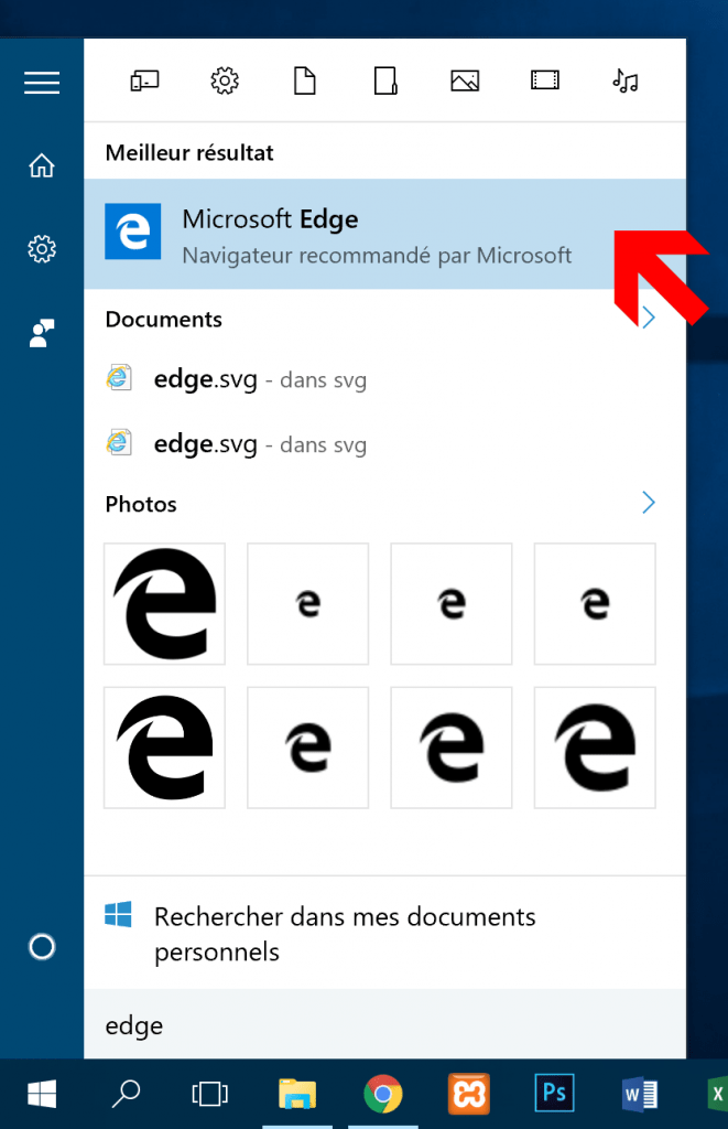 vie-privee-supprimer-mouchards-telemetrie-confidentialite-windows-10-menu-demarrer-edge
