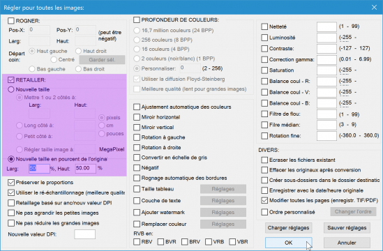 redimensionner-plusieurs-images-photos-meme-temps-irfanview-ajouter-images-photos-reglages-retailler