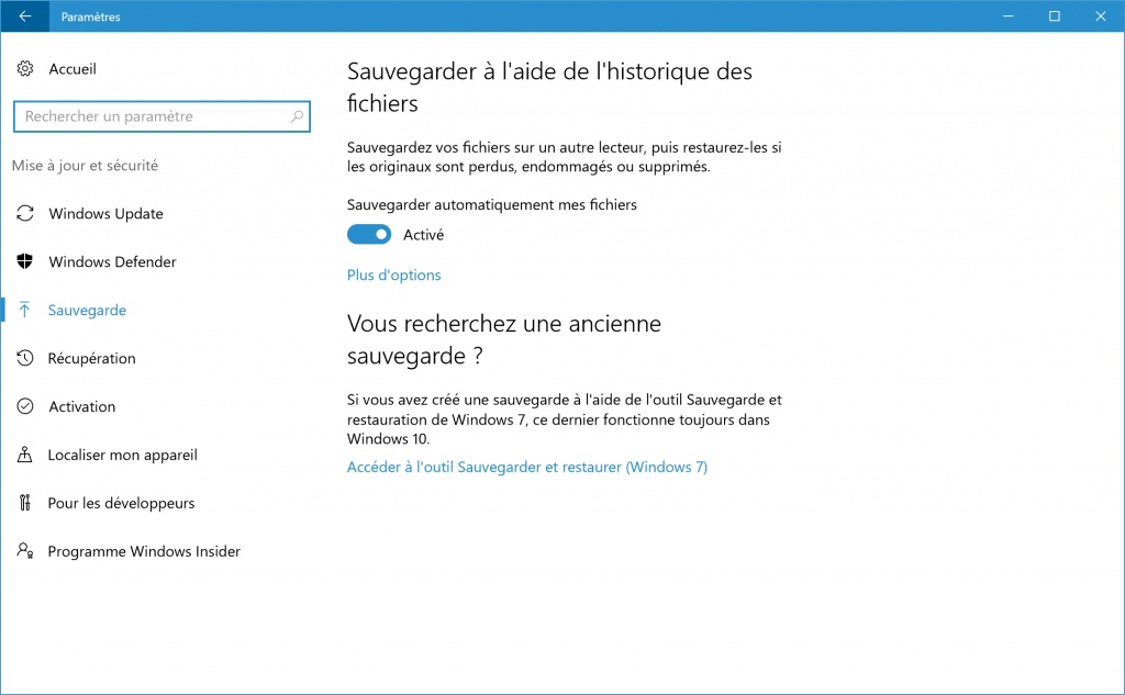 outils-sauvegarde-restauration-donnees-windows-10-parametres-mise-a-jour-securite-sauvegarde