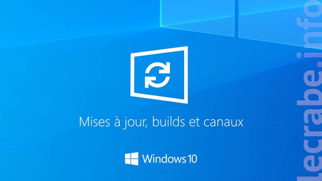 Windows 10 : les mises à jour, les builds et les canaux de maintenance