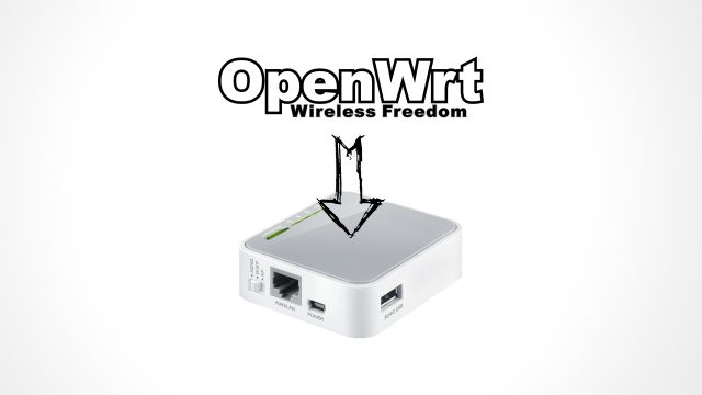 Installer le firmware OpenWrt sur un routeur Wi-Fi avec 4 Mo de stockage