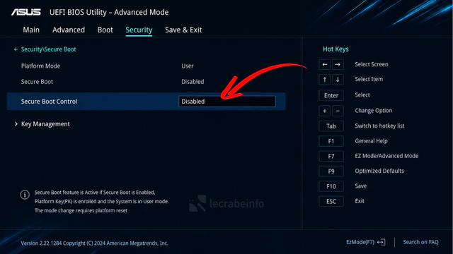 Comment désactiver Secure Boot sur Windows 11 / 10 ?