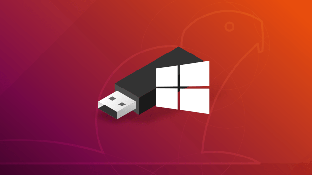 Créer une clé USB d&rsquo;installation de Windows depuis Ubuntu Linux