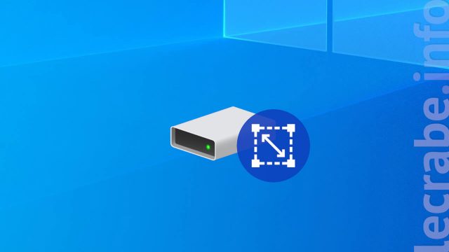 Redimensionner (agrandir/réduire) une partition sur Windows