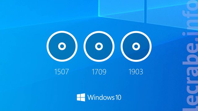 Télécharger les anciennes versions de Windows 10 (ISO)