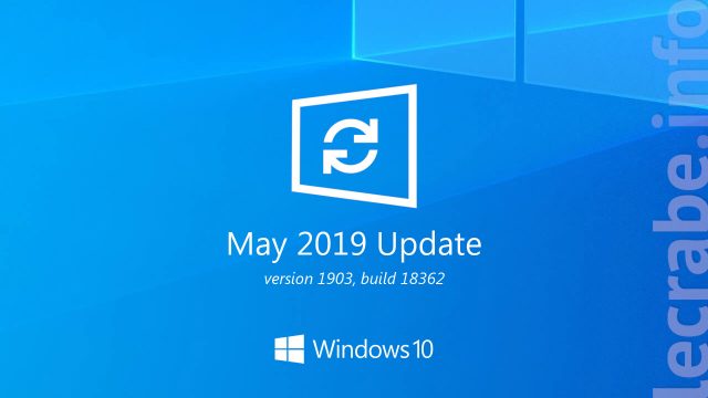 Télécharger et installer Windows 10 1903 (May 2019 Update)