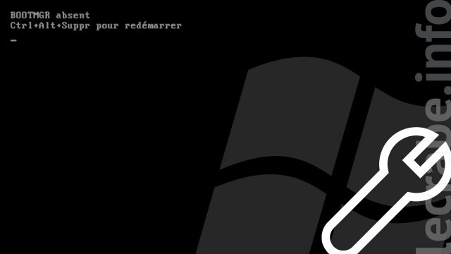 Erreur "BOOTMGR is missing" au démarrage : les solutions