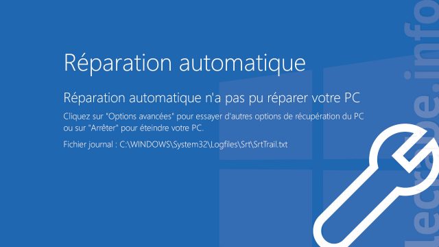 Réparation automatique en boucle sur Windows 10 : les solutions