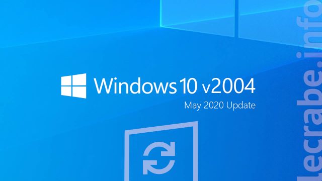 Télécharger et installer Windows 10 2004 (20H1)