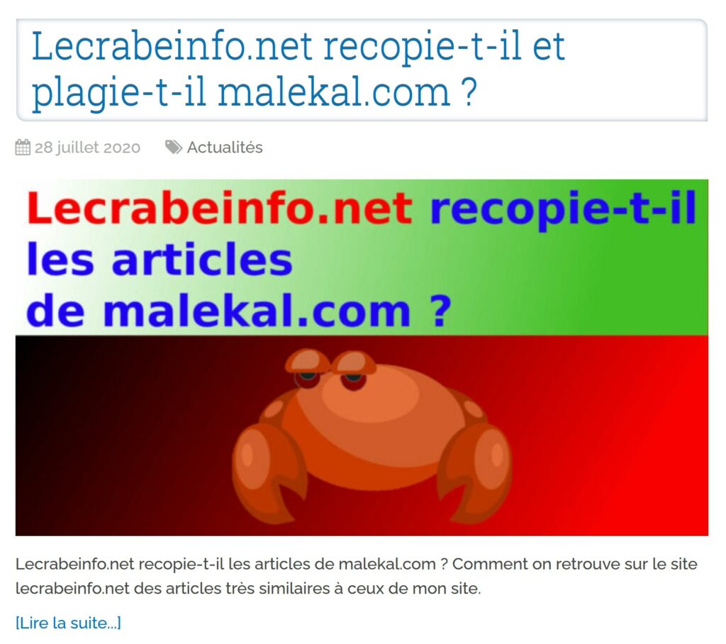 malekal plagiat article