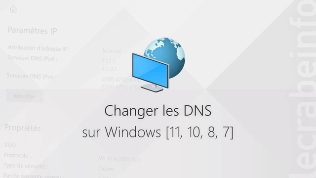 Changer les DNS sur Windows [11, 10, 8, 7]