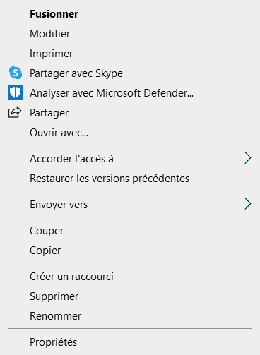 menu contextuel 09- menu contextuel allégé