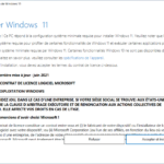 Assistant d&rsquo;installation de Windows 11