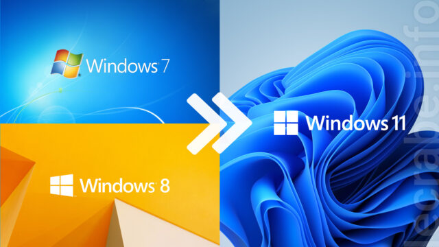 Mettre à jour Windows 7 ou 8.1 vers Windows 11