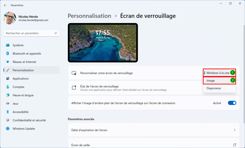 win 11 supprimer publicité - windows à la une image