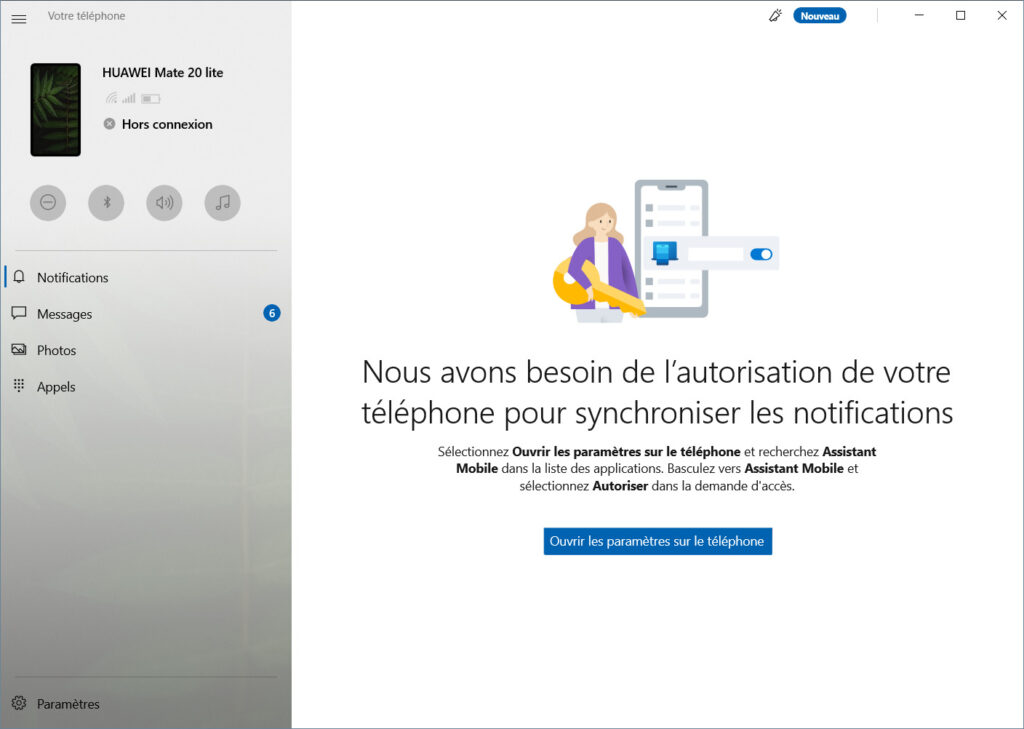 Associer téléphone et Windows 24 téléphone et windows associés