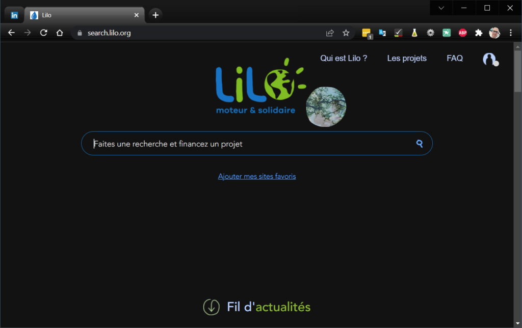Chrome forcer sombre - web entièrement sombre