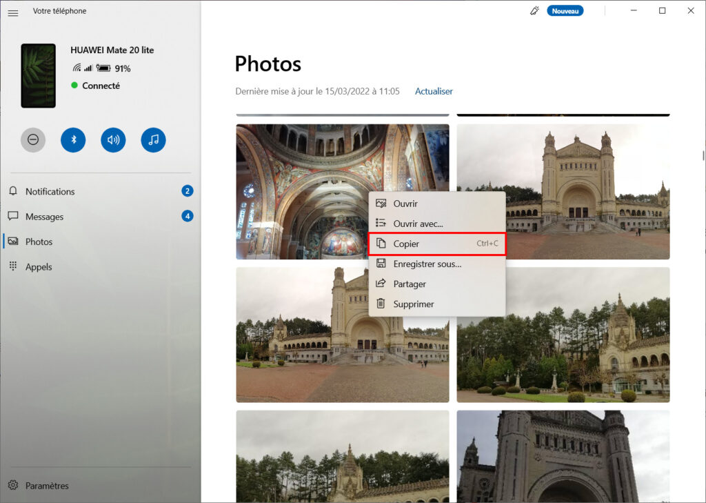 Mobile connecté Photos - Copier