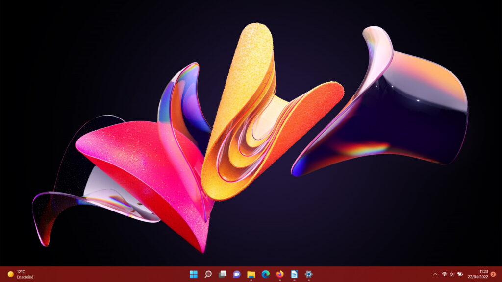 Windows 11 Changer thème - Thème appliqué