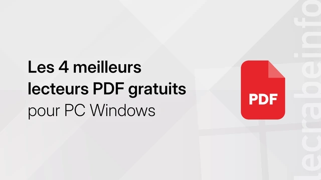 Les 4 meilleurs lecteurs PDF gratuits pour PC Windows