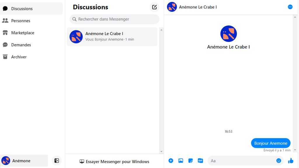 Supprimer Facebook garder Messenger - Messenger s'affiche sans devoir passer par Facebook
