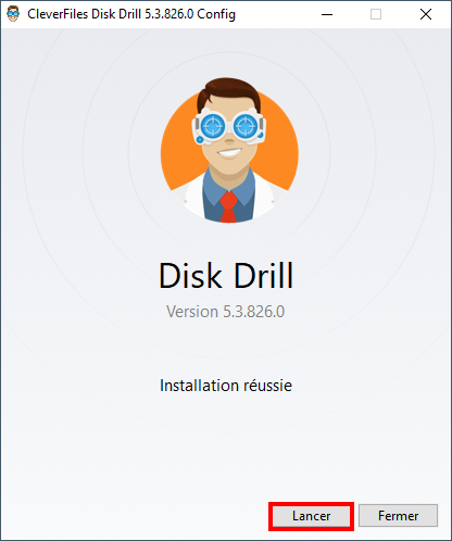 Récupérer les données d’une clé usb non reconnue - l'application Disk Drill est installée
