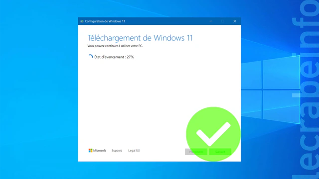 Forcer la mise à niveau vers Windows 11 sur un PC non compatible