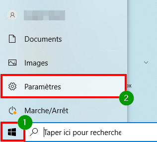 Récupérer les données d’une clé usb non reconnue - accéder aux paramètres de l'ordinateur