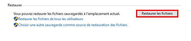 Récupérer les données d’une clé usb non reconnue - restaurer les fichiers disponibles dans la sauvegarde windows