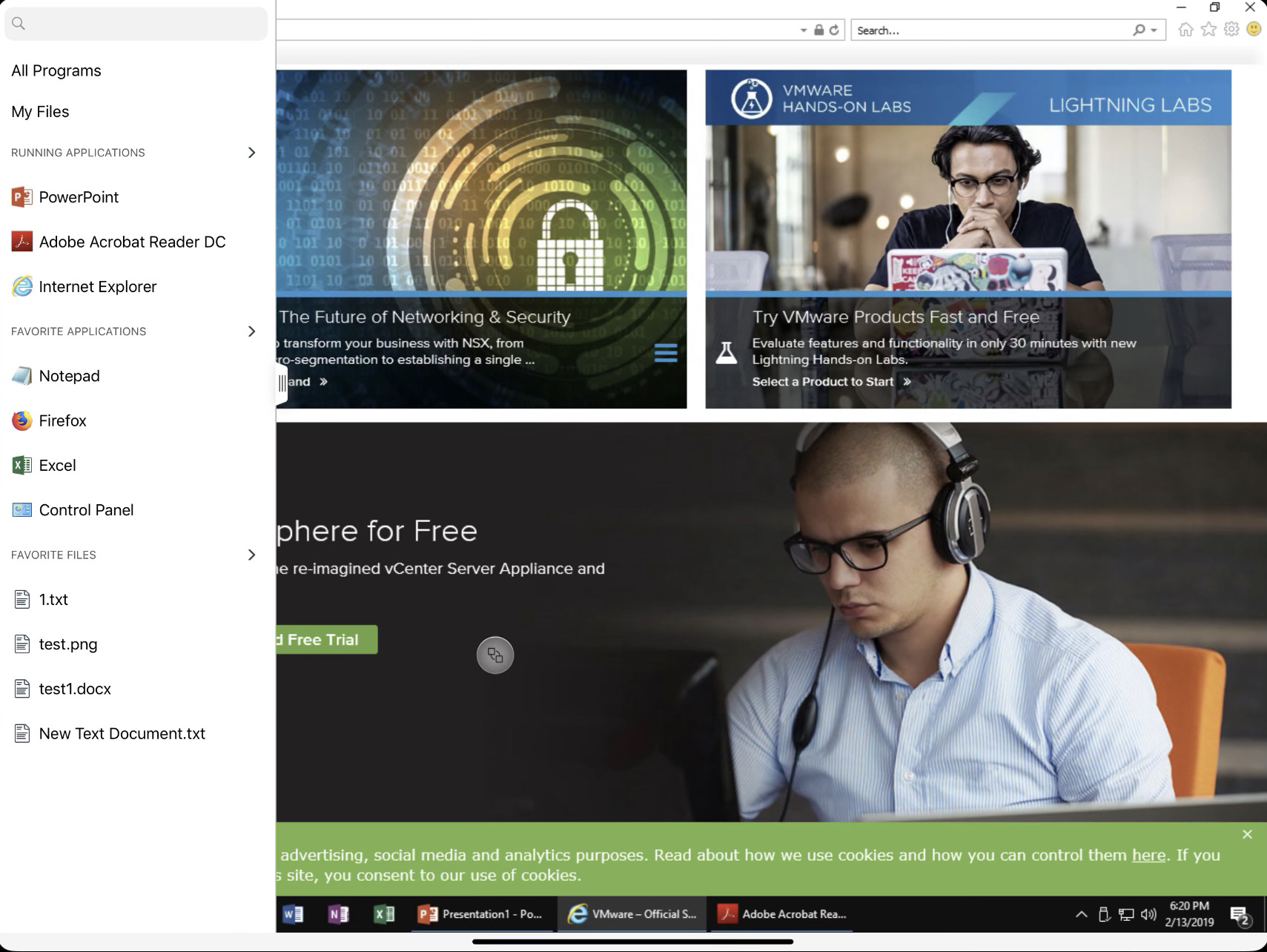 Windows sur iPad avec VMWare Horizon