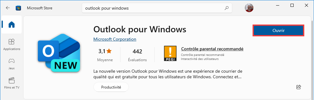 Outlook signature disparue - Ouvrir Outlook pour Windows