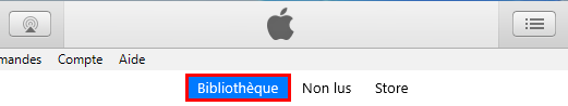 Accéder à la bibliothèque de podcasts dans iTunes sur PC Windows