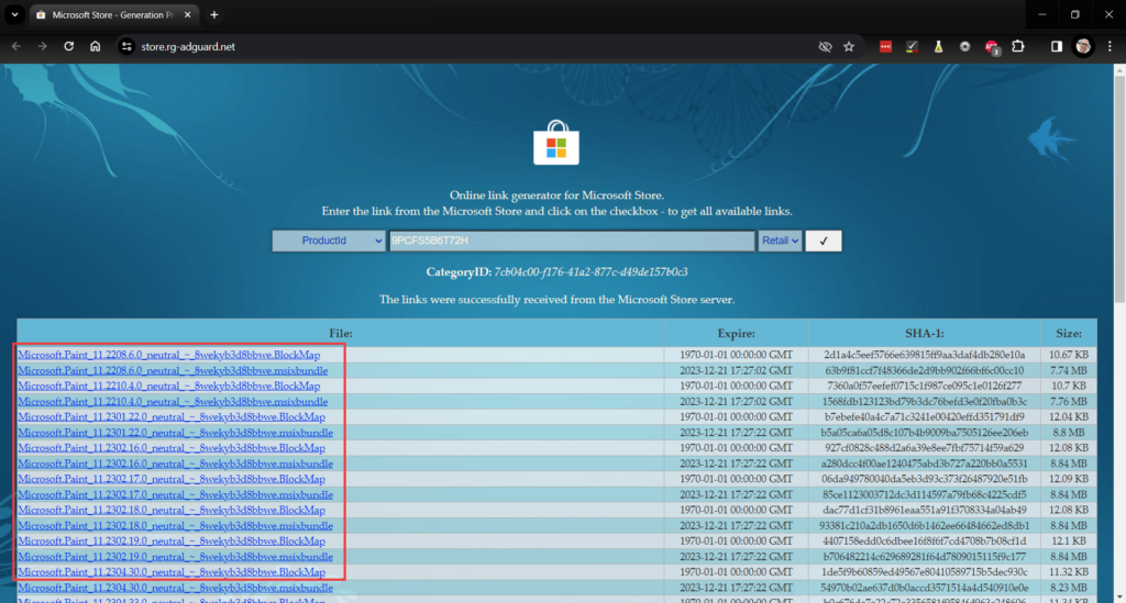 Installer Paint 11 sur Windows 10 toutes les versions de Paint 11
