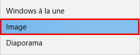 modifier image sur l'écran de verrouillage Windows 10