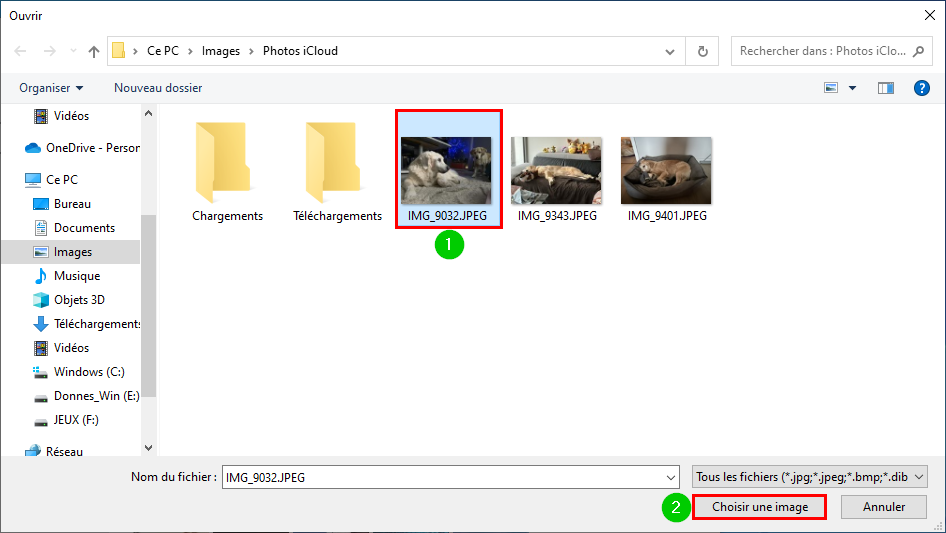 choisir nouvelle image écran verrouillage Windows 10