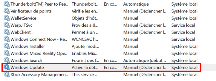 Comment faire la mise à jour sur Windows 10 ? - Trouver Windows Update dans les paramètres