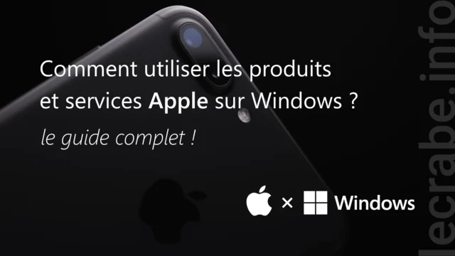 Apple et PC Windows : notre dossier complet